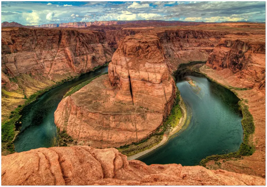 Horseshoe Bend - Grand Canyon (Vertical, 20x20 cm / 8x8″)