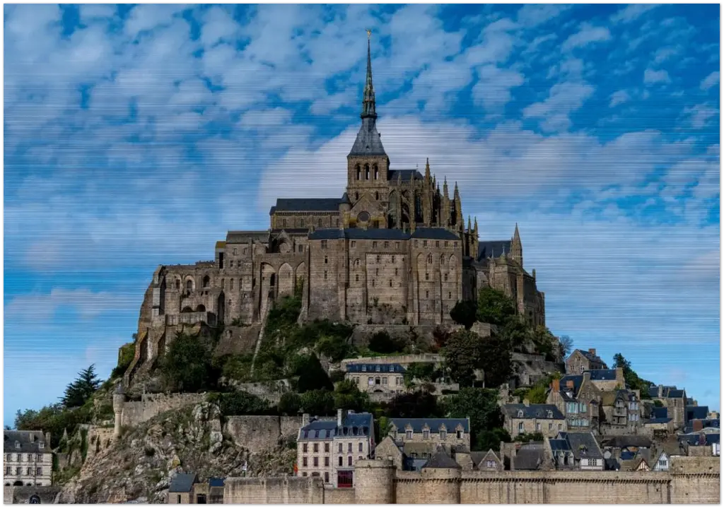 Mt. St. Michaels (Vertical, 20x20 cm / 8x8″)