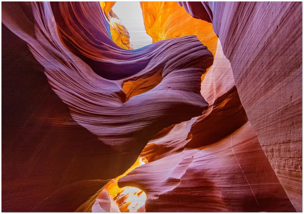 Antelope Slot Canyon (Vertical, 20x20 cm / 8x8″)